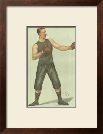 Vanity Fair Boxing by Spy (Leslie M. Ward) Pricing Limited Edition Print image