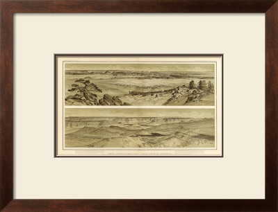 Grand Canyon: Views Looking East And South From Mt. Trumbull, C.1882 by William Henry Holmes Pricing Limited Edition Print image