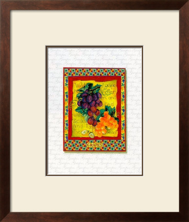 Grapes Arrangement by Tricia Miller Pricing Limited Edition Print image