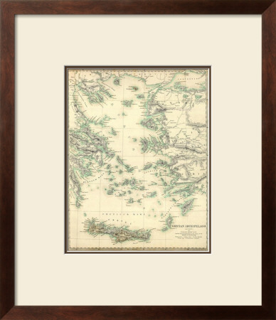 Grecian Archipelago, Ancient, C.1843 by William Smith Pricing Limited Edition Print image