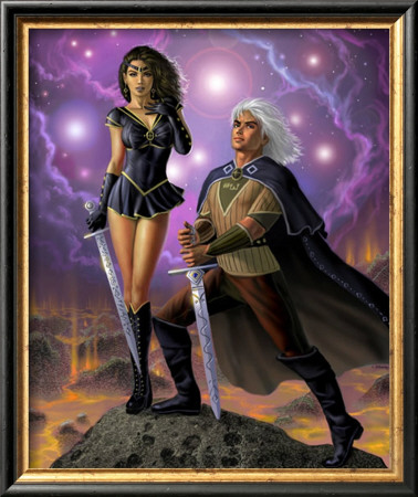Orion And Bellatrix by Alan Gutierrez Pricing Limited Edition Print image