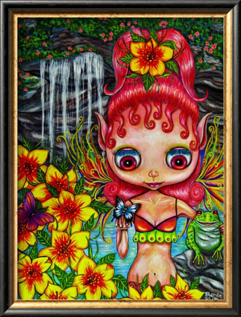 Paradise Fairy by Blonde Blythe Pricing Limited Edition Print image