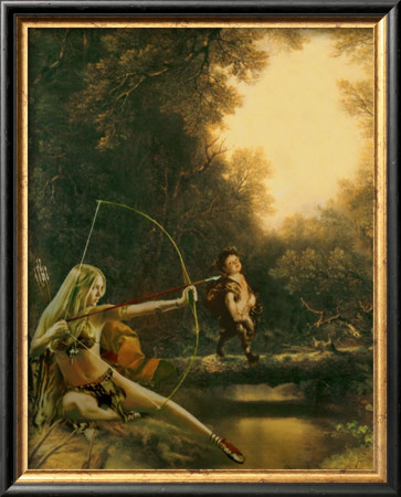 Young Diana by Howard David Johnson Pricing Limited Edition Print image