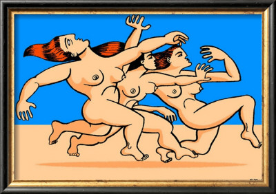 The Three Graces by Weef Pricing Limited Edition Print image