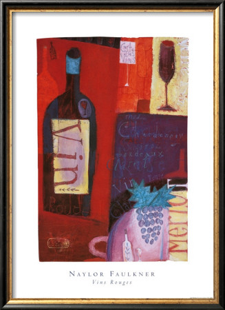 Vins Rouges by Naylor Faulkner Pricing Limited Edition Print image