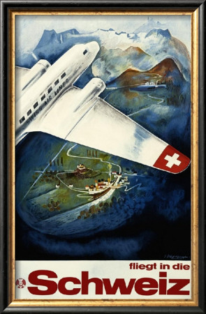 Fliegt In Die Schweiz by Eugen Häfelfinger Pricing Limited Edition Print image