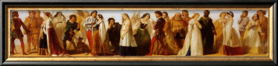 Procession Of Shakespeare Characters by Daniel Maclise Pricing Limited Edition Print image