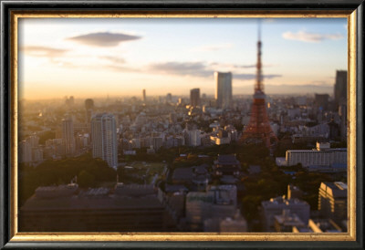 Tokyo Tower: Evening Of Spring by Takashi Kirita Pricing Limited Edition Print image
