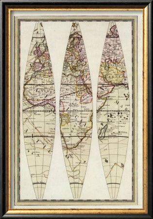 Globo Terrestre Iv, C.1792 by Giovanni Maria Cassini Pricing Limited Edition Print image
