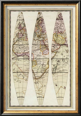 Globo Terrestre Iv, C.1792 by Giovanni Maria Cassini Pricing Limited Edition Print image
