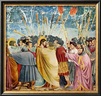 The Kiss Of Judas by Giotto Di Bondone Pricing Limited Edition Print image