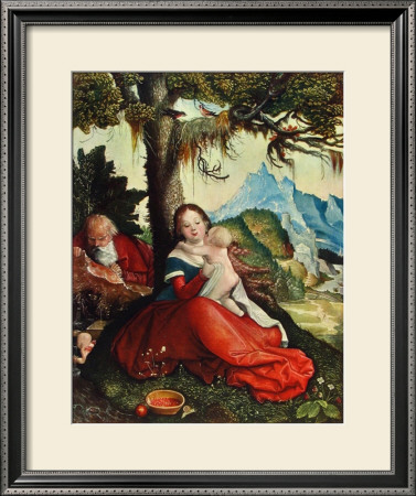 The Holy Family by Hans Baldung Grien Pricing Limited Edition Print image
