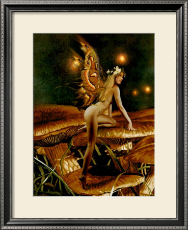 The Magic Mushroom Fairy by Howard David Johnson Pricing Limited Edition Print image