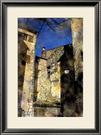 Village In The Winter Sky, Paris, France by Nicolas Hugo Pricing Limited Edition Print image