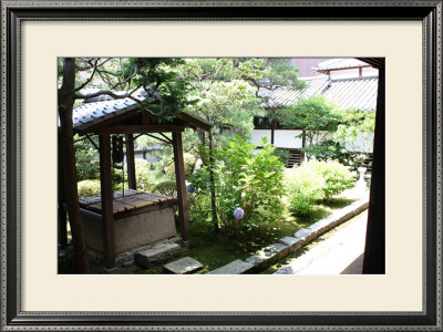 A Well In Back Of The Temple, Japanese Garden by Ryuji Adachi Pricing Limited Edition Print image