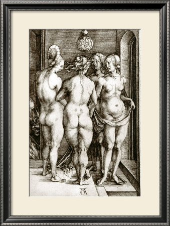 The Witches by Albrecht Dürer Pricing Limited Edition Print image