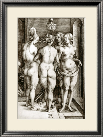 The Witches by Albrecht Durer Pricing Limited Edition Print image