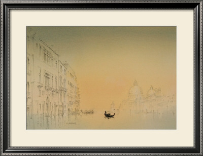Salute, Venice, Sunrise by Peter French Pricing Limited Edition Print image