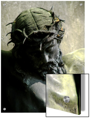Statue Of The Head Of Christ With The Crown Of Thorns by I.W. Pricing Limited Edition Print image