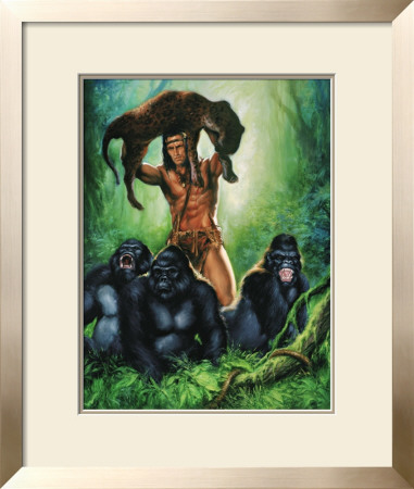 Tarzan The Ape Man by Leo Leibelman Pricing Limited Edition Print image
