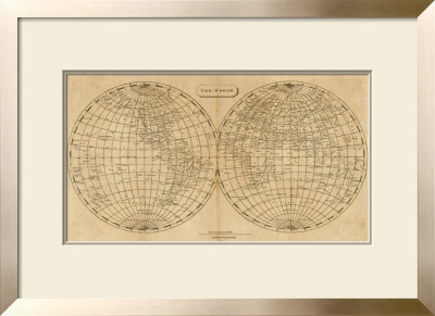 The World, C.1812 by Aaron Arrowsmith Pricing Limited Edition Print image