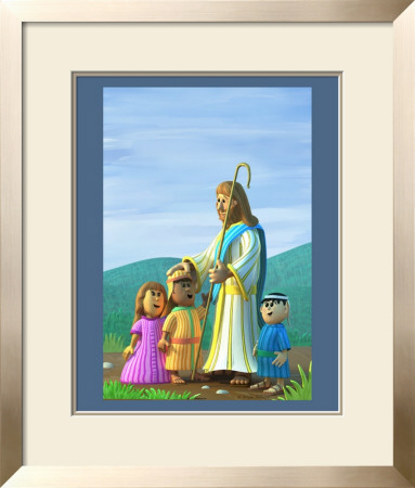 Jesus And The Kids by Bryan Ballinger Pricing Limited Edition Print image
