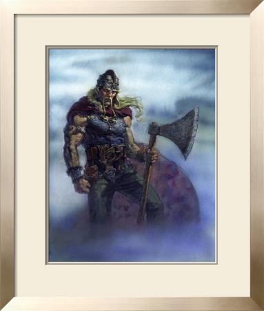 Warrior Of Midgard by Therese Nielsen Pricing Limited Edition Print image