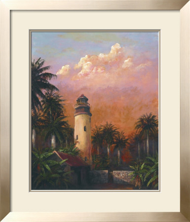 El Faro De Santiago by Michael R. Miller Pricing Limited Edition Print image