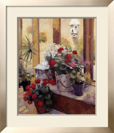 Garden Flowers by Edward Noott Pricing Limited Edition Print image