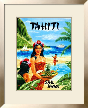 Tahiti by Caroline Haliday Pricing Limited Edition Print image