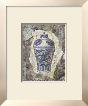 Blue Dragon Vase by David Hewitt Pricing Limited Edition Print image