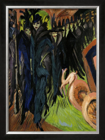 Street Scene Iv by Ernst Ludwig Kirchner Pricing Limited Edition Print image