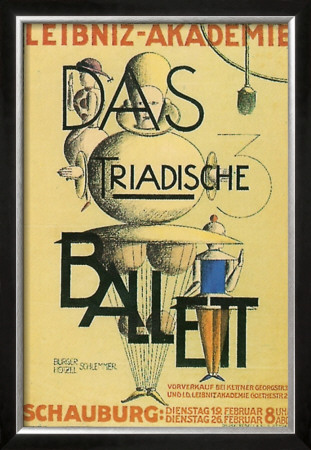 Das Triadische Ballett, 1921 by Oskar Schlemmer Pricing Limited Edition Print image