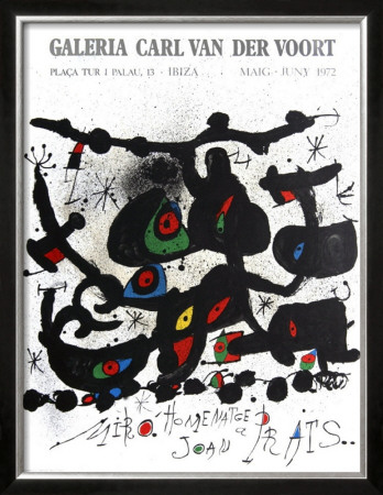 Homage A Joan Prats 1972 by Joan Miró Pricing Limited Edition Print image