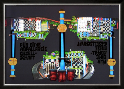 District Heating Plant Spittelau by Friedensreich Hundertwasser Pricing Limited Edition Print image