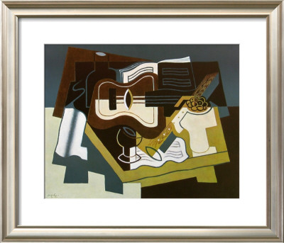 Guitar And Clarinet, 1920 by Juan Gris Pricing Limited Edition Print image