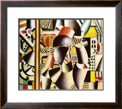 Les Acrobates Dans Le Cirque, C.1918 by Fernand Leger Pricing Limited Edition Print image