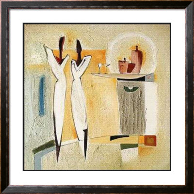 Party Of Deux Ii by Alfred Gockel Pricing Limited Edition Print image