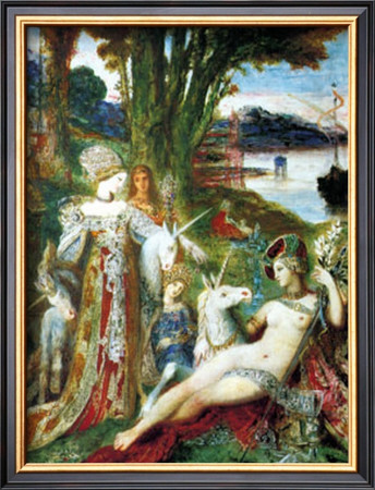 Les Licornes by Gustave Moreau Pricing Limited Edition Print image