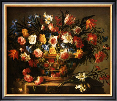 Corbeille A Fleurs by Juan De Arellano Pricing Limited Edition Print image
