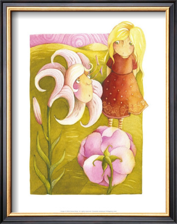 Alice In The Garden by Gosia Mosz Pricing Limited Edition Print image