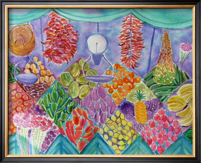 Fruit Market by Mary Stubberfield Pricing Limited Edition Print image