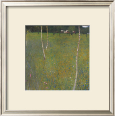 Farmhouse With Birch Trees, 1900 by Gustav Klimt Pricing Limited Edition Print image