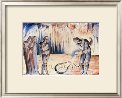 Le Serpent Attaque Buoso Donati by William Blake Pricing Limited Edition Print image