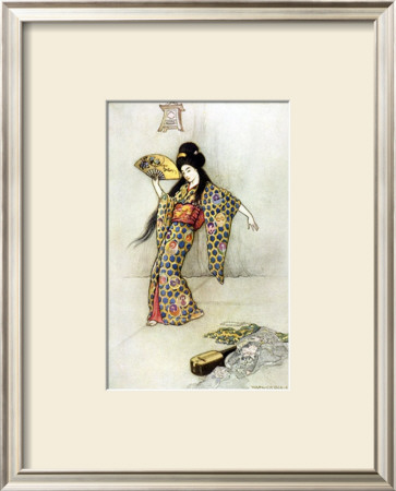 Dancer Of Yedo by Warwick Goble Pricing Limited Edition Print image