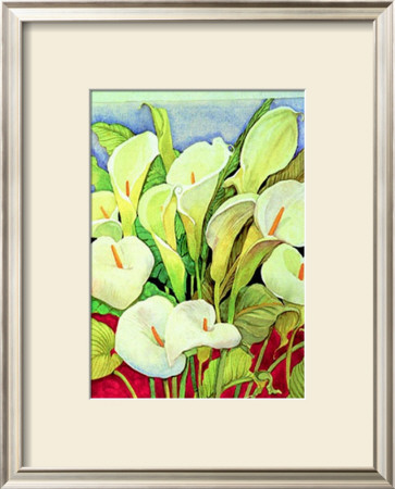 Arum Lilies by Lillian Delevoryas Pricing Limited Edition Print image