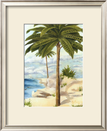 Tropical Interlude I by Jennifer Goldberger Pricing Limited Edition Print image