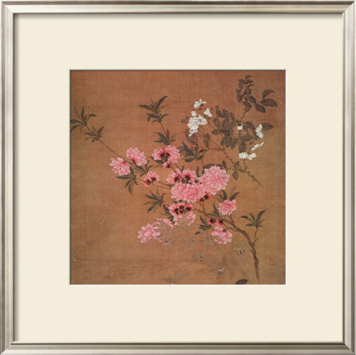 Cherry Blossoms And Wild Roses by Yun Shou-P'ing Pricing Limited Edition Print image