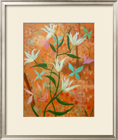 Forest With Lillies by Mary Stubberfield Pricing Limited Edition Print image