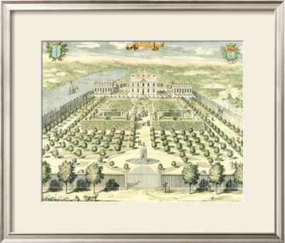 Formal Garden View Ii by Erich Dahlbergh Pricing Limited Edition Print image